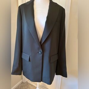 Vince NWT blazer ☀️10 dark olive